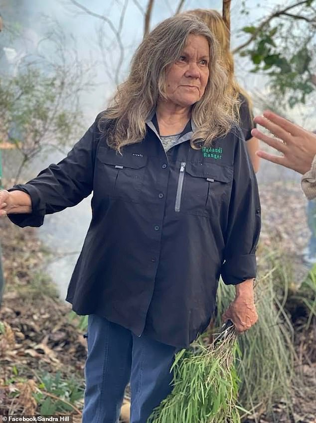 The refusal to recognize the Blackwood River as Goorbilyup has angered Noongar elder Sandra Hill (above) Hill, who said she felt she had been 'kicked in the guts'.