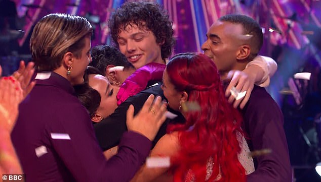 Leach defeated Brazier and fellow finalist Layton Williams for the Strictly Glitterball trophy in December