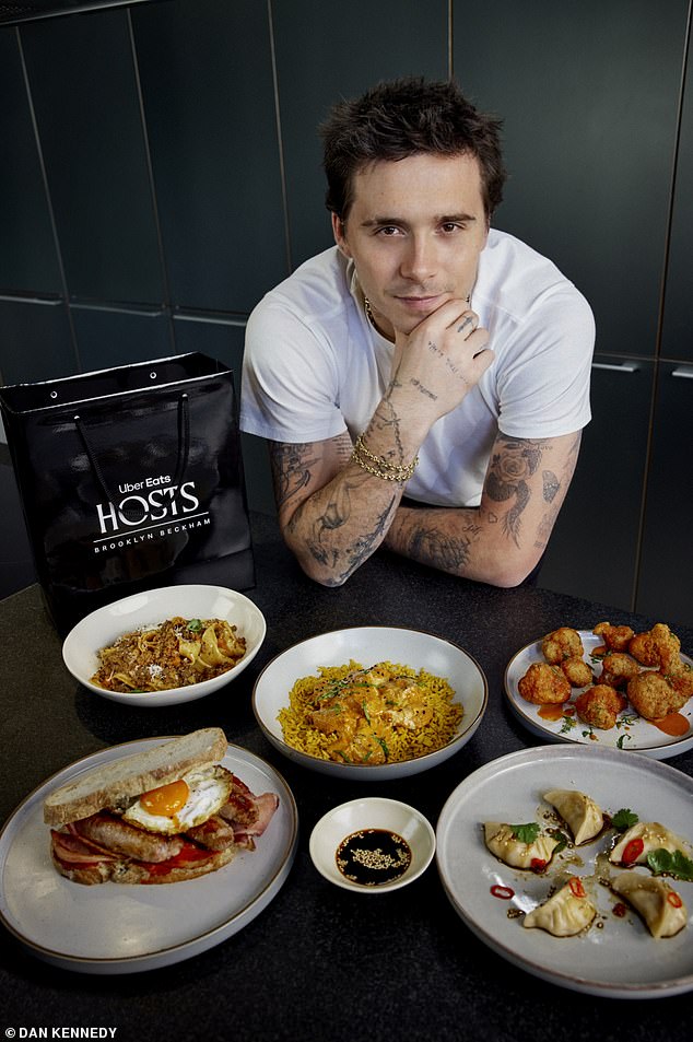 Beckham's delivery pop-up is the latest in the Uber Eats Hosts series, which gives customers access to 'hard-to-reach restaurants' and unique dining experiences