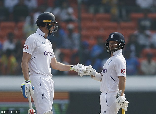 Zak Crawley (left) and Ben Duckett (right) started well for England in the first eight overs