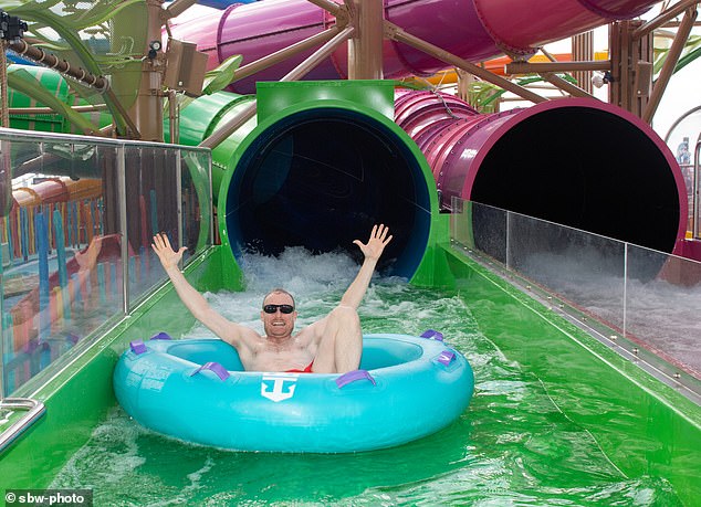 The Icon of the Seas features the world's largest floating water park and infinity pool