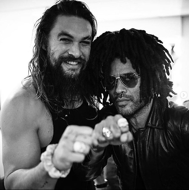 His steamy observation came in the wake of claims that Jason has a 'good friendship' with Lenny Kravitz following his split from their mutual ex-wife Lisa Bonet.