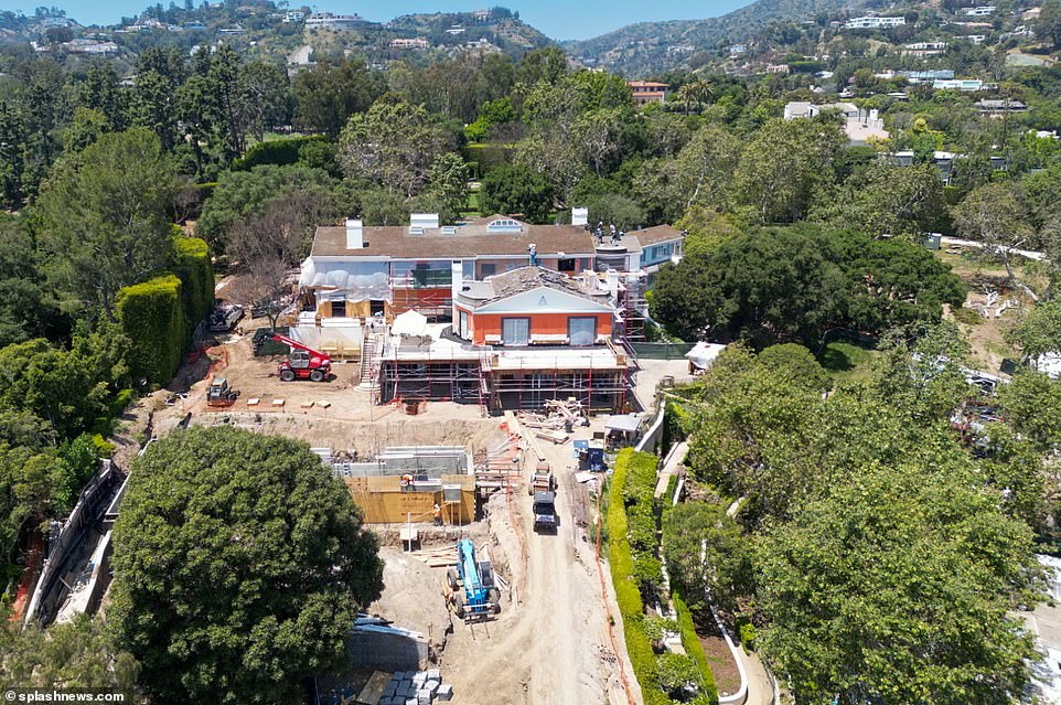 Meanwhile, Amazon boss Jeff Bezos, 59, is currently building his own mansion nearby, after paying $175 million for the nearly 10-acre estate — previously owned by former Warner Bros. president Jack Warner — in 2020.