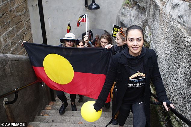 Prominent Aboriginal campaigner Cheree Toka (pictured) said many people were swapping the term 'Australia Day' for 'Survival Day'