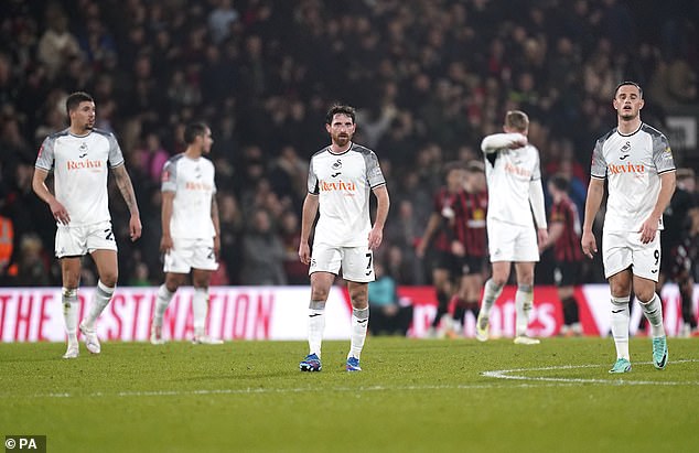 Swansea were absolutely despicable as they collapsed in a first-half nightmare on Thursday