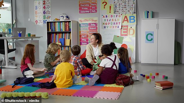 A concerned father told 2GB radio host Chris O'Keefe on Thursday he was left in disbelief by the letter and feared other childcare centers in NSW could also be teaching children not to celebrate the holiday (stock image)