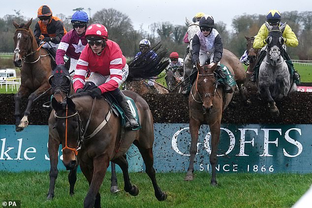 Blackmore guided Ain't That A Shame to victory in the historic Goffs Thyestes Chase