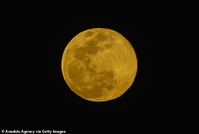 January's full moon is called the Wolf Moon and is visible from Wednesday to Friday