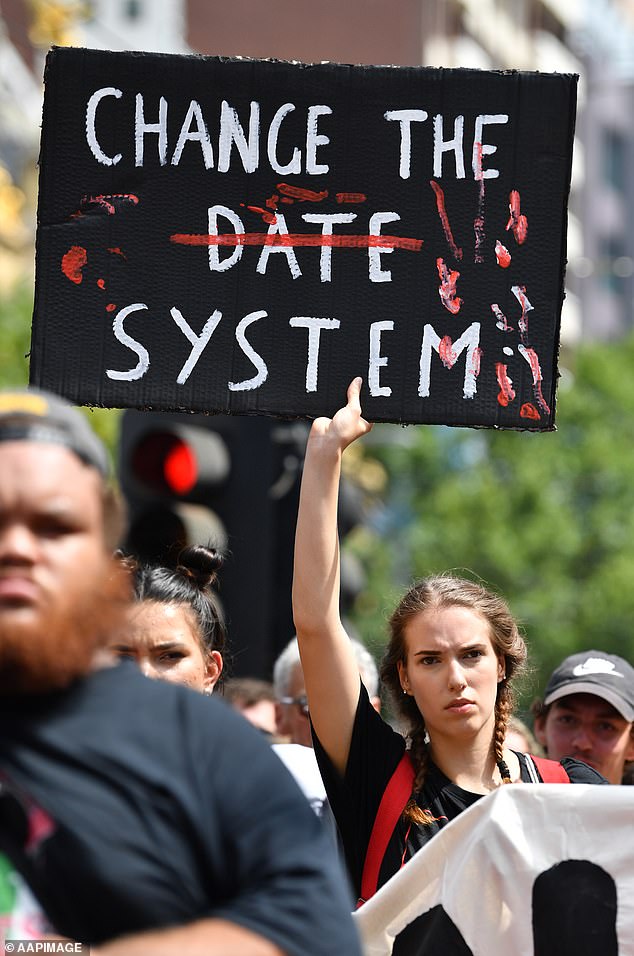 Momentum for the 'Change The Day' movement has grown in recent years as more and more Australians took to the streets in protest in support of Indigenous Australians