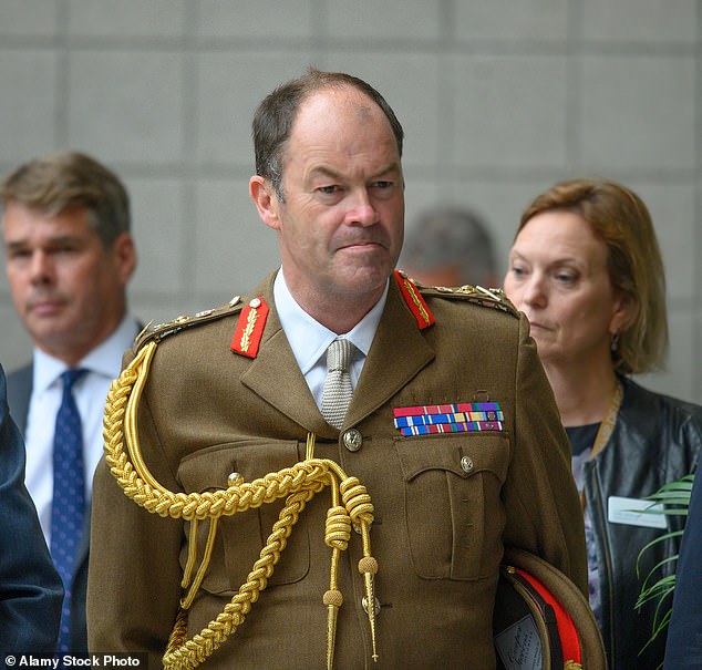 General Sir Patrick Sanders who warned this week of possible conflicts with foreign adversaries