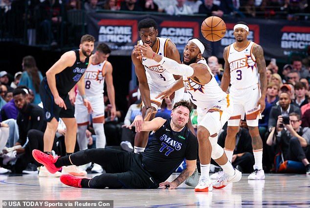 Doncic said he was frustrated and twisted his ankle, which led to his short-tempered behavior toward the fan