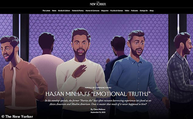 The New Yorker looked into some of Minhaj's stories and discovered that they were not entirely true