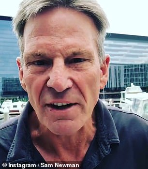 Former Footy Show presenter and Geelong Cats hero Sam Newman (pictured) slammed the 'pariahs roaming this country because of political woke-ism'