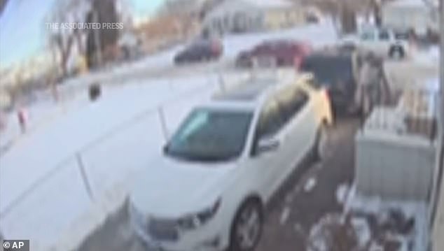 Camera footage from the Ring Doorbell helped track a red Toyota (seen above) driven by Romeo Nance in Joliet, Illinois last weekend.  Nance shot and killed eight people and wounded a ninth