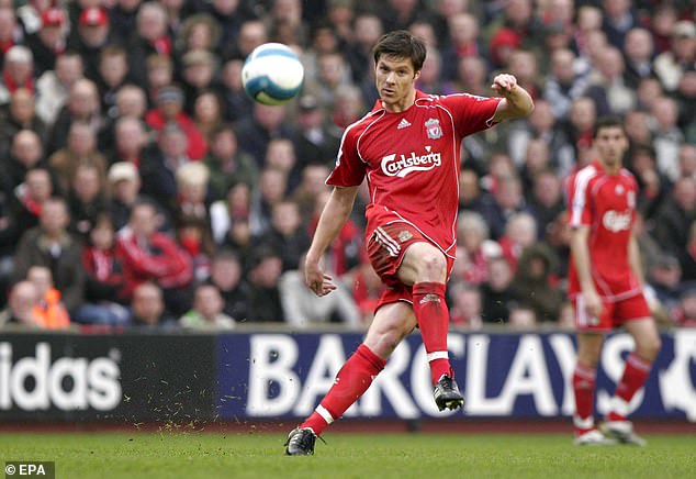 Spaniard Alonso was a popular figure in Liverpool's midfield position at the club for five seasons