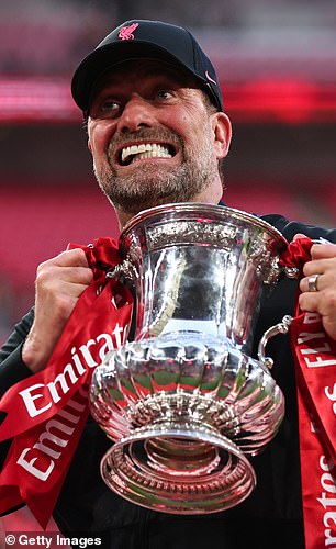 He won the Premier League, FA Cup and Carabao Cup – in addition to the Champions League