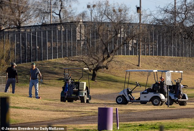 Despite miles of fencing and barbed wire in Shelby Park, ordinary citizens were still allowed to enter the grounds