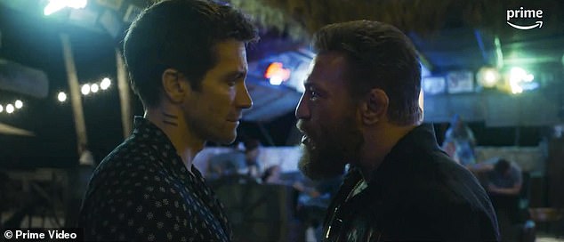 Conor McGregor's appearance in the trailer is fleeting but memorable, with The Notorious taking on Gyllenhaal and delivering a brutal headbutt to open their first fight scene.