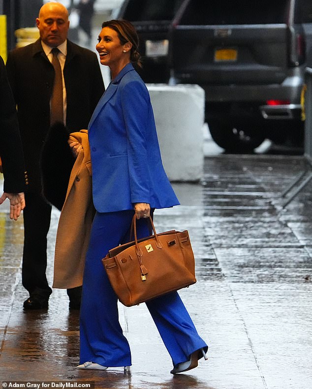 The former president, 78, left Trump Tower Friday morning with his attorney Alina Habba after the defense rested their case against the Elle columnist, the writer who accuses him of raping her in a department store in the 1990s.