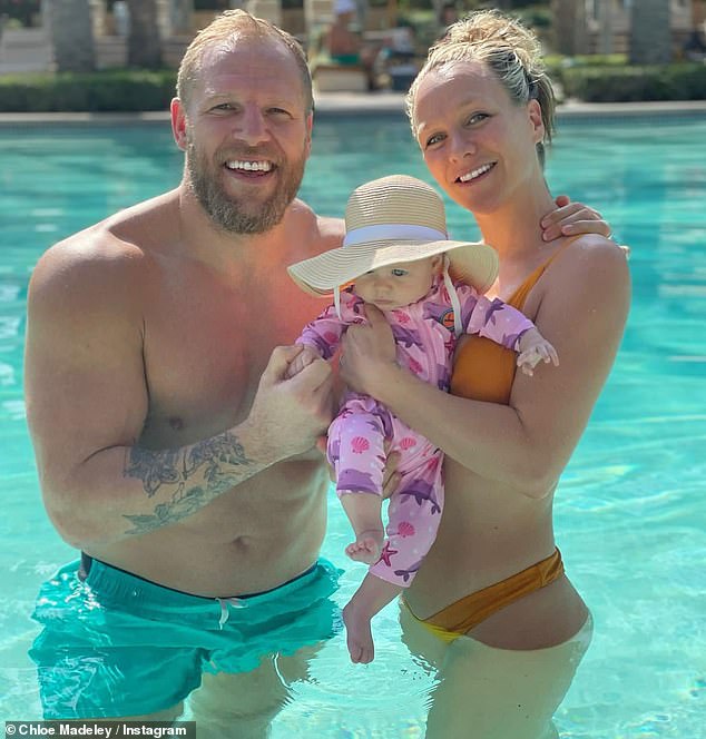 The former rugby player, 38, and his ex-girlfriend, 36, who share daughter Bodhi, 17 months, announced their split in October 2023 after ten years together