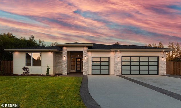 The couple allegedly used the stolen money to finance a lavish style, including a $1.5 million corporate jet, a $2 million home in California and a $2.3 million home in Oregon (pictured)