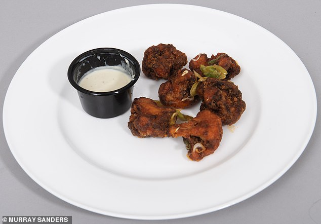 A ¿buffalo cauliflower dish¿ served with Brooklyn's homemade ¿secret¿ hot sauce (£10)