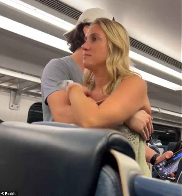 Pinnix rose to fame last October when she was filmed on a train telling a group of German tourists to 'get the hell out of my country'.  She was fired from her position at Capital Rx after video of her behavior went viral
