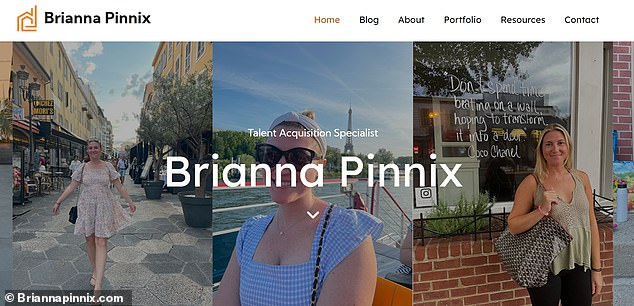 On her personal blog website, Pinnix now bills herself as a “talent acquisition specialist” with “an innate talent for recognizing potential,” highlighting an “impressive career spanning more than eight years.”