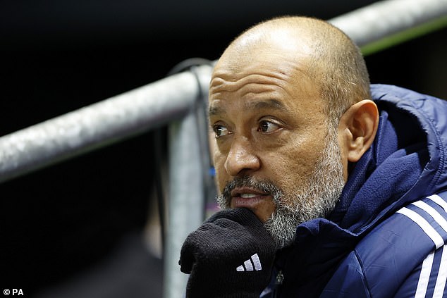 Nuno Espirito Santo's Nottingham Forest were held to a goalless draw by Bristol City