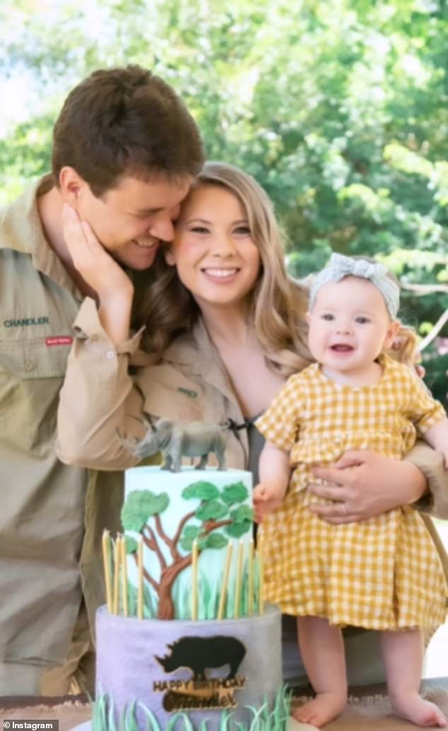 The couple married on March 25, 2020 and welcomed Grace Warrior (pictured right) exactly a year later, on their first wedding anniversary