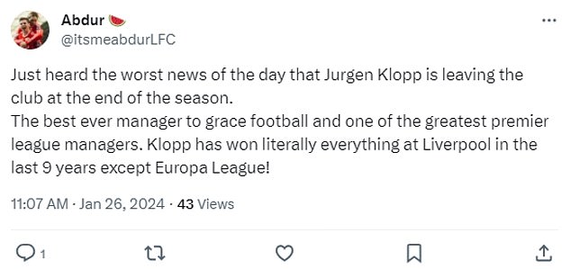 1706318511 210 Jurgen Klopp hits out at his old player Jose Enrique