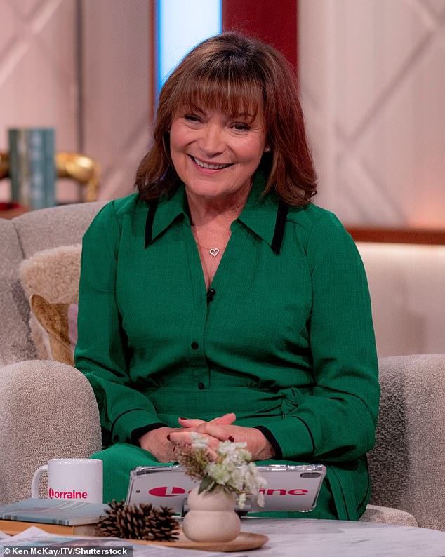 Lorraine leads the Change and Check campaign, launched in 2019 to show women how to check themselves for signs of breast cancer