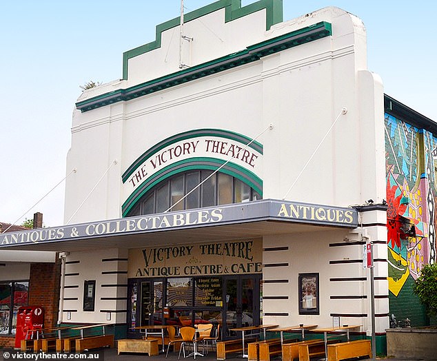 The ring was given to Blackheath antique shop Jewelery Library (pictured) by a Sydney lawyer who wanted help selling it after his wife said she didn't want it.