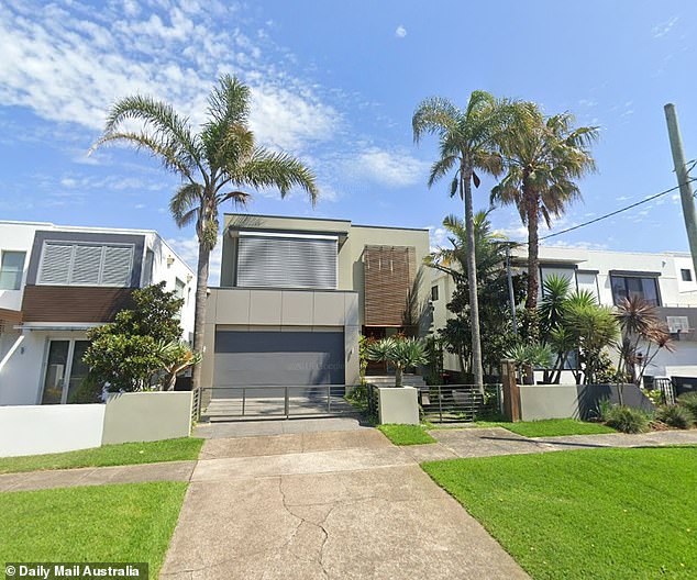 Caddick's Dover Heights home (pictured) sold at auction for an undisclosed price but was expected to fetch more than $10 million