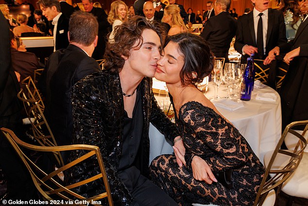 A year earlier, during Paris Fashion Week, Kylie notably crossed paths with her current boyfriend Timothee Chalamet;  seen earlier this month in Beverly Hills