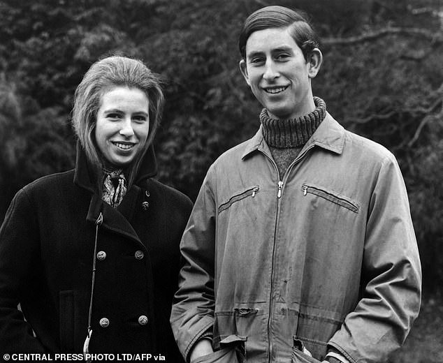 Prince Charles and Princess Anne pictured together in 1970. They often worked together in their early years on the front line