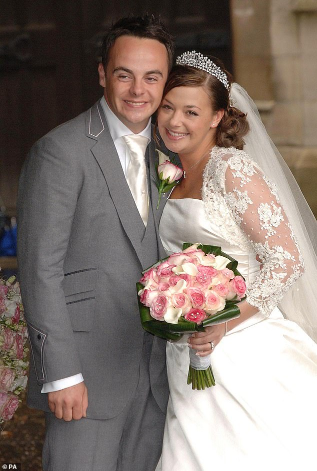 Ant's marriage to his ex-wife Lisa Armstrong ended in 2018, after 14 years together (pictured at their 2006 wedding)