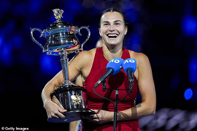 In her on-field comments, she thanked the fans and claimed the win had left her speechless