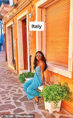 Cities where Courtney said she felt uncomfortable included Rome and Venice