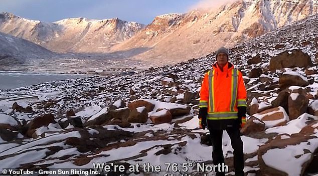 In a YouTube video, Klaus Dohring and Michael Schneider from solar company Green Sun Rising reveal how they landed in Grise Fiord to install some solar panels