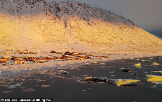 There are no roads connecting Grise Fiord to the mainland and it is only accessible by single airstrip or by boat in the summer months