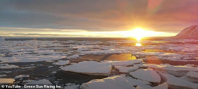 The nearest airport is in Resolute Bay and the combat time is approximately one hour and 30 minutes