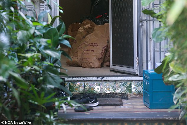 All four members of the family were treated by paramedics and taken to Royal Prince Alfred Hospital in a stable condition