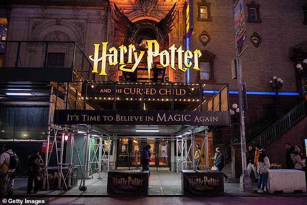 The show is also performed at New York's Lyric Theater on Broadway (pictured above)