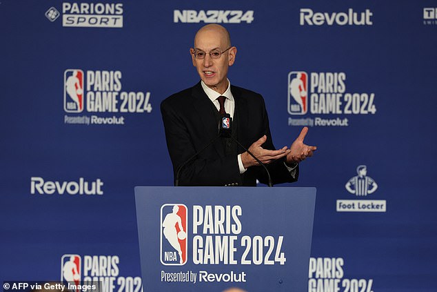 ESPN said commissioner Adam Silver's new deal will last 