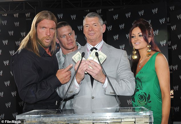 Triple H married Stephanie McMahon, Vince McMahon's daughter, and they have three children