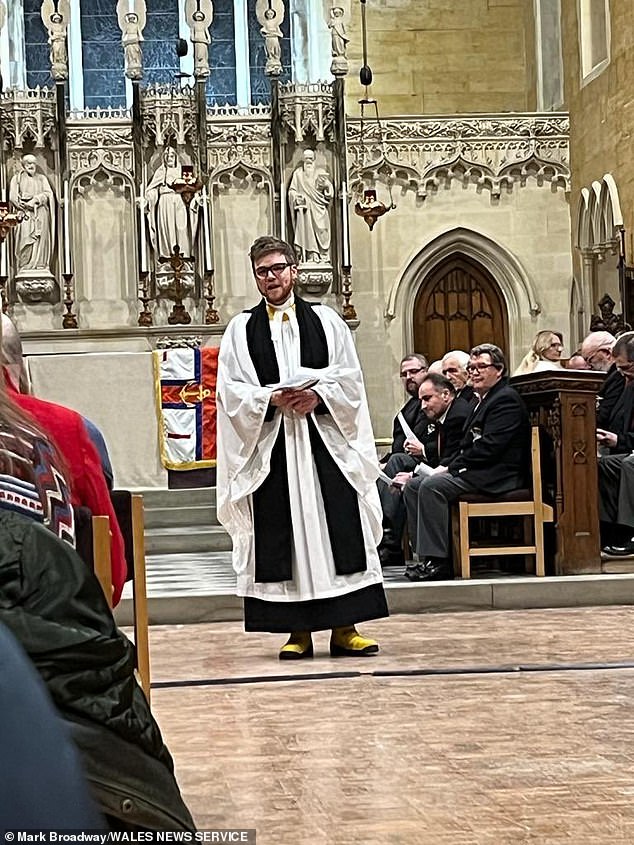 Pictured: Mark Broadway ministers to three churches near Porthcawl, South Wales