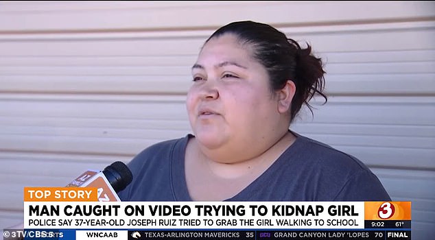 “It's very scary to know that it happened right in front of my house, knowing that my child, my son, goes to that school,” said Nayeli Martinez, whose camera captured the botched kidnapping.