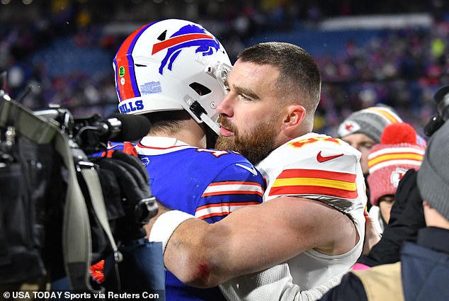 Kelce and the Chiefs will take on the top-seeded Baltimore Ravens for a spot in the Super Bowl