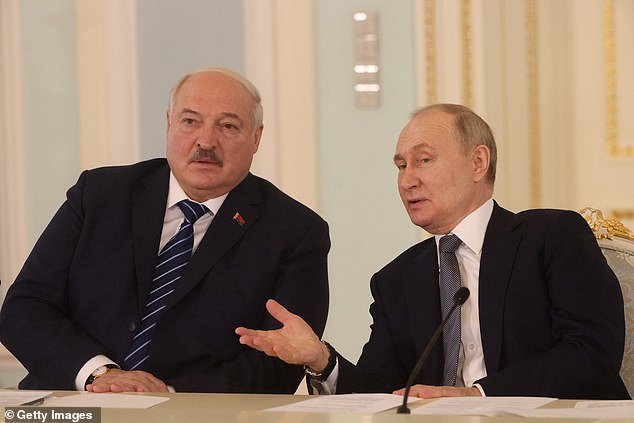 During the phone call, Lukashenko, 69, was apparently so impressed with the new facility that he asked Putin, 71, to join him on a future trip to the base.